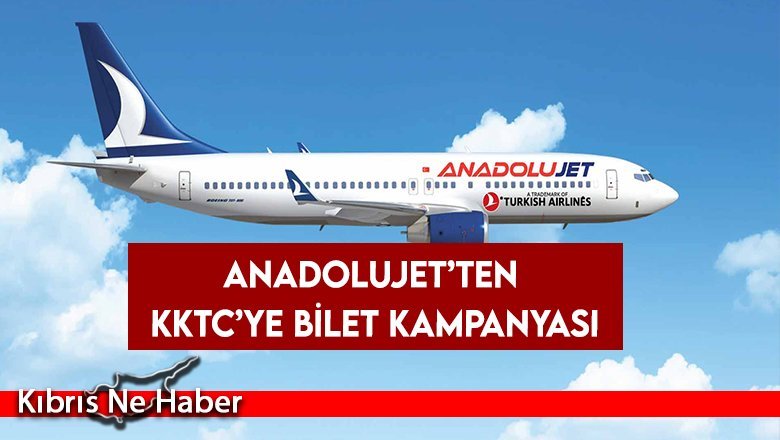 AnadoluJet’ten KKTC’ye bilet kampanyası