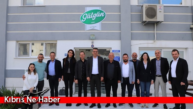 Erhürman, PDO Sertifikası almaya hak kazanan Gülgün Süt’ü ziyaret etti