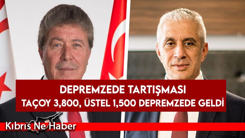 Taçoy 3,800, Üstel 1,500 depremzede geldi
