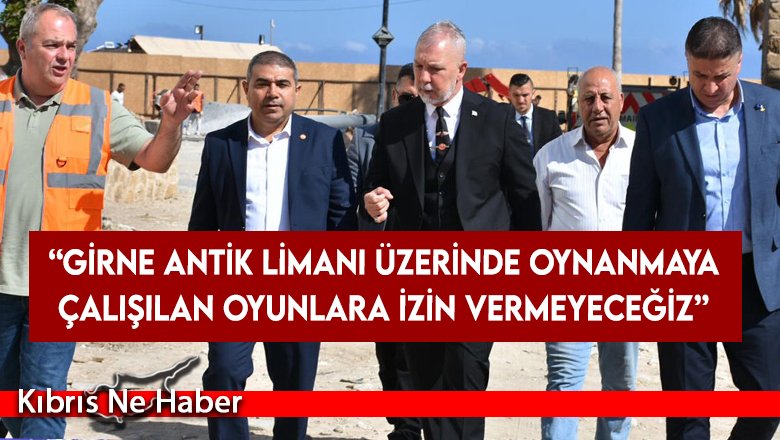 Akpınar Girne Antik Liman’ı ziyaret etti