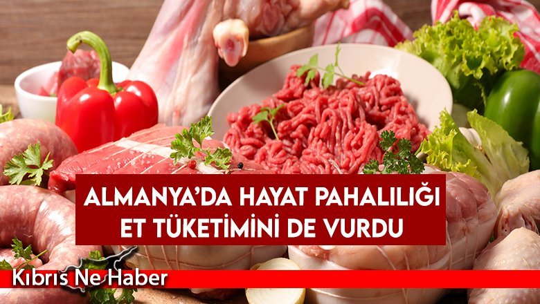 Almanya’da hayat pahalılığı et tüketimini de vurdu