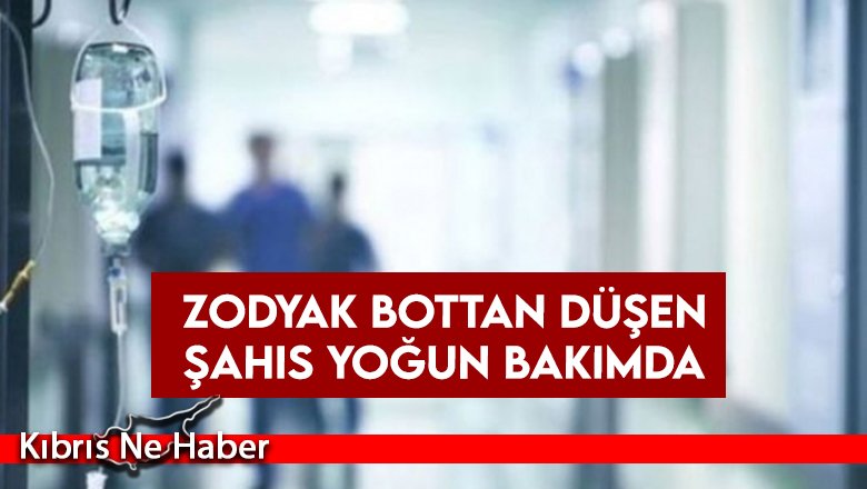Gazimağusa’da zodyak botundan düşen kişi yoğun bakımda