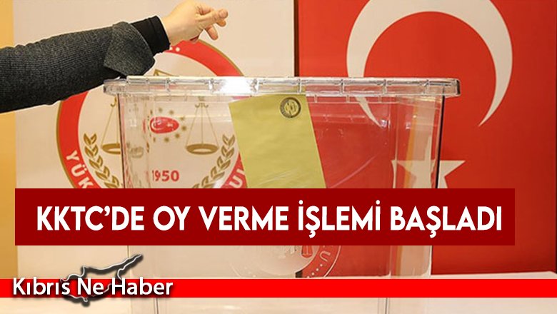 Türkiye’deki seçimler için KKTC’de oy verme işlemi bugün başladı