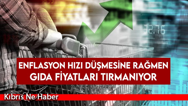 Enflasyon hızı düşmesine rağmen gıda fiyatları tırmanıyor