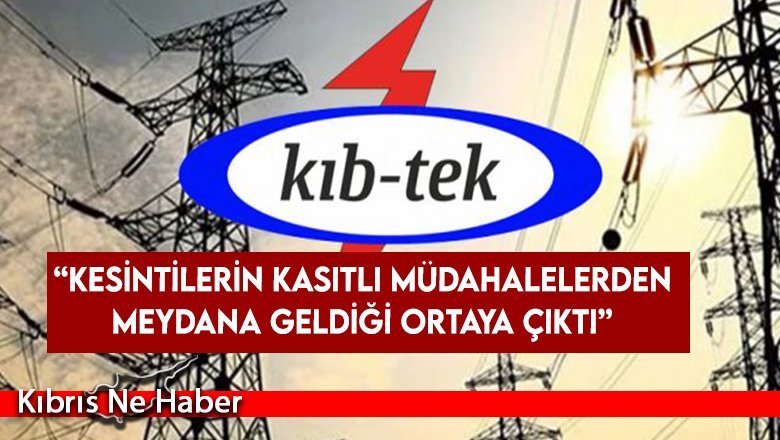 KIB-TEK Genel Müdürlüğü: Cihazlara topraklama işlemi yapıldı, sistem devre dışı kaldı