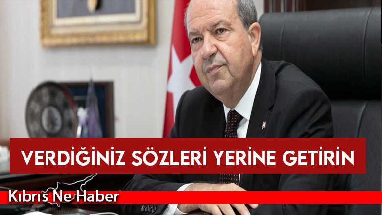 Tatar’dan dünyaya çağrı: Verdiğiniz sözleri yerine getirin