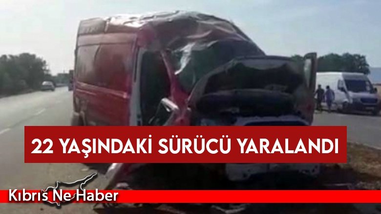 Direksiyon hakimiyetini kaybetti, takla attı