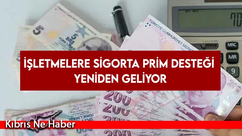 İşletmelere sigorta prim desteği yeniden geliyor