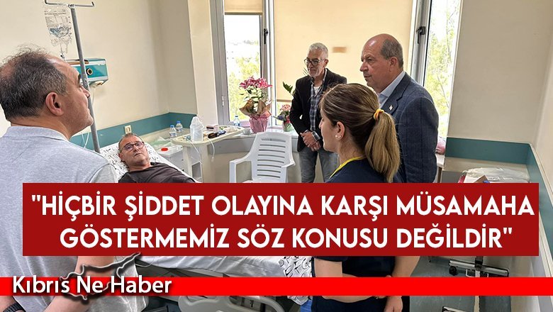 Tatar, hastası tarafından bıçaklanan Tuğcu’yu ziyaret etti
