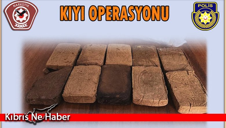 Kıyı operasyonu; Araçta 1 kilogram uyuşturucu ele geçirildi
