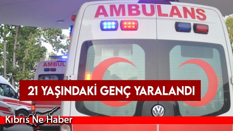 Araç, bisikletliye çarptı