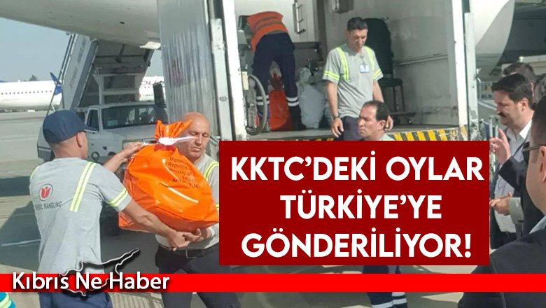 KKTC’deki Oylar Türkiye’ye Gönderiliyor!