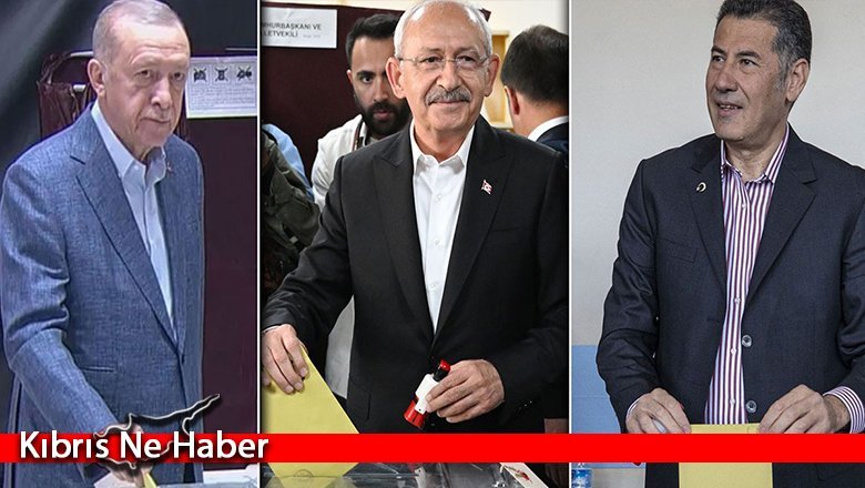 TC Cumhurbaşkanı adayları Erdoğan, Kılıçdaroğlu ve Oğan oylarını kullandı