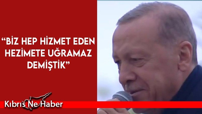 TC Cumhurbaşkanı Recep Tayyip Erdoğan konuşuyor