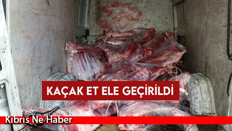 Metehan Kara Sınır Kapısında kaçak et ele geçirildi