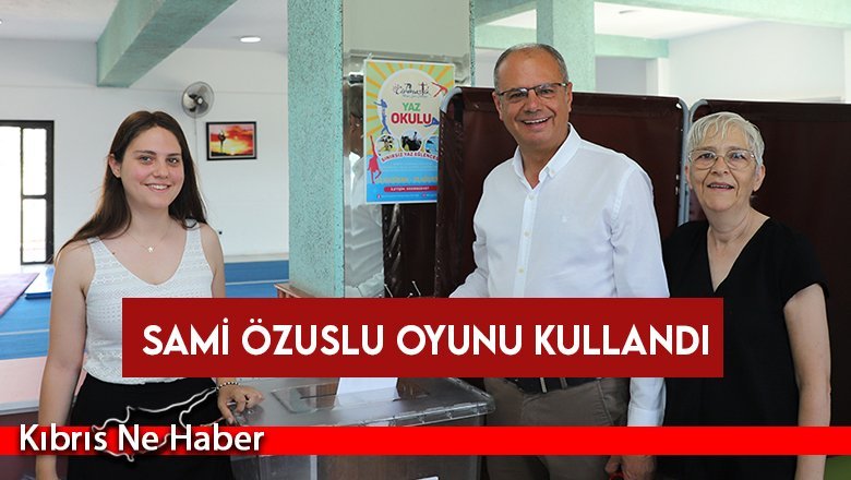 Sami Özuslu oyunu kullandı