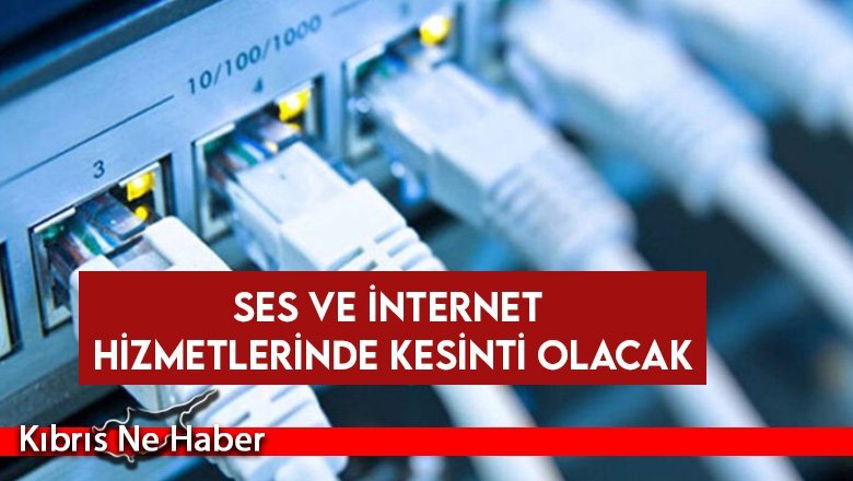 Serdarlı’da yarın ses ve internet hizmetlerinde kesinti olacak