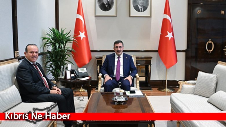 Ataoğlu TC Cumhurbaşkanı Yardımcısı Yılmaz’la görüştü