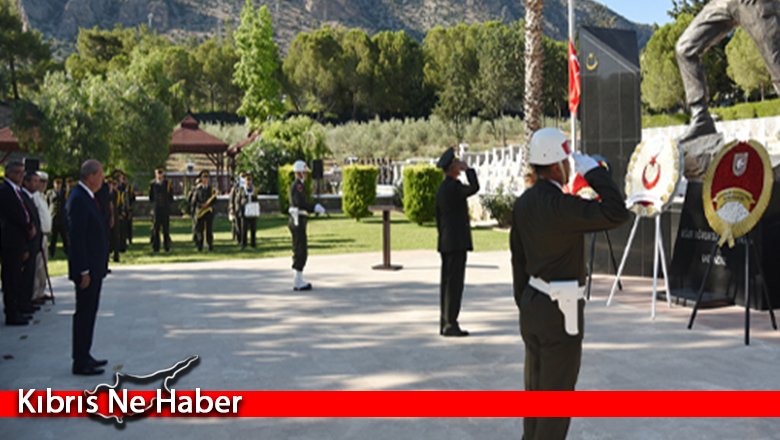 20 Temmuz dolayısıyla Boğaz Şehitliği’nde tören düzenlendi