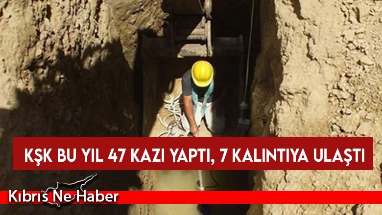 KŞK bu yıl 47 kazı yaptı, 7 kalıntıya ulaştı