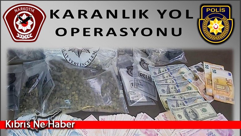 Narkotik ekiplerinden “Karanlık Yol Operasyonu”: 2 tutuklu