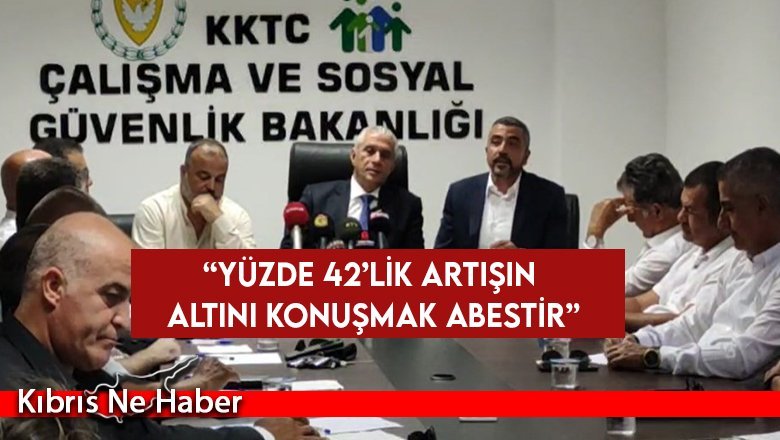 Serdaroğlu: “Yüzde 42’lik artışın altını konuşmak abestir”