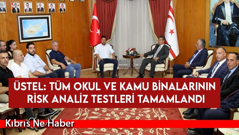 Başbakan Üstel, İMO Başkanı Yağcıoğlu ve heyetini kabul etti