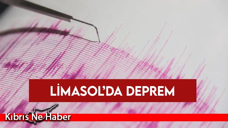 Limasol’da deprem