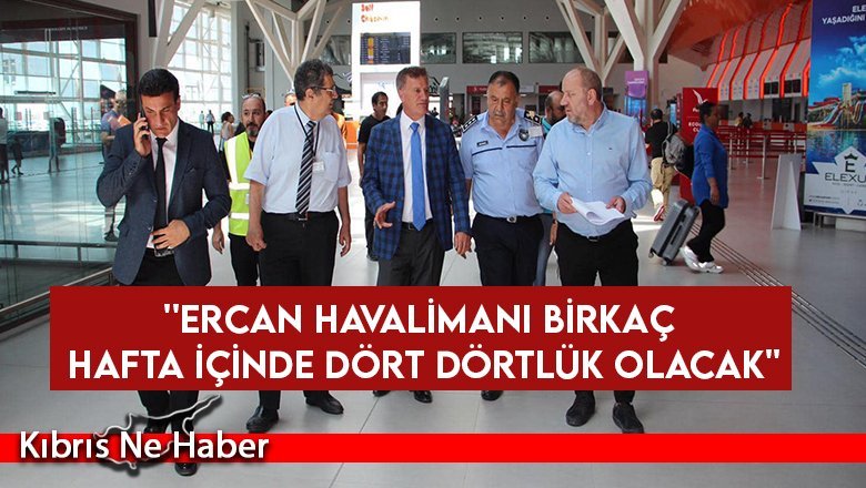 Arıklı: ''Ercan Havalimanı birkaç hafta içinde dört dörtlük olacak''
