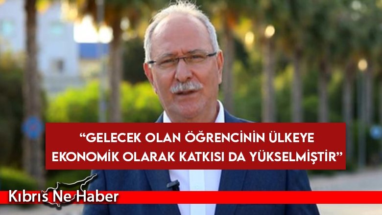 Avcı: KKTC üniversitelerine yerleşen öğrenci sayısı13 bin 728, yerleşme oranı ise yüzde 82.20