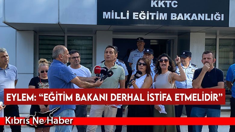 KTOEÖS eylem yaptı, Bakan Çavuşoğlu ortalaması 5 olan öğrencilerle ilgili alınan kararı açıkladı