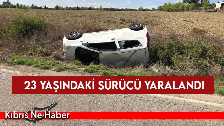 Kumyalı-Ziyamet anayolunda trafik kazası: 1 yaralı