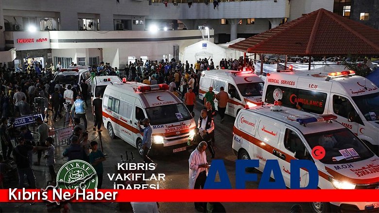 Filistin’deki hastanelere Evkaf tarafından yardım gönderildi