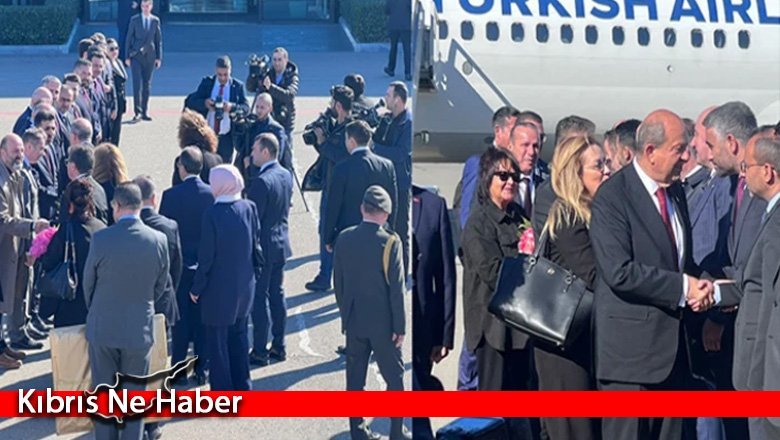 KKTC heyeti Azerbaycan'da coşkuyla karşılandı