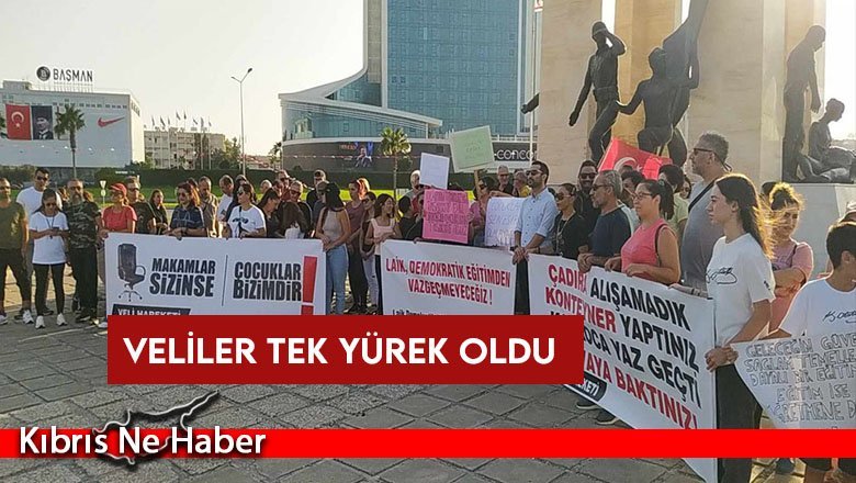 Laik Demokratik Eğitim için Mücadele Hareketi velilerinden Gönyeli Çemberinde eylem!