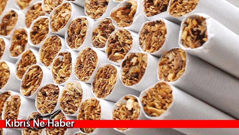 Rum Gümrüğü’nün KKTC’den alındığı için el koyduğu ürünler arasında tütün açık ara önde
