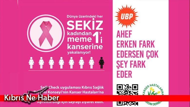 UBP yarın “Kansere Göğüs Gerelim” yürüyüşü düzenliyor