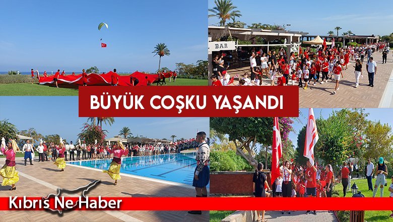 Merit Park Hotel’de 100. Yıl Cumhuriyet Bayramı kutlamalarında büyük coşku yaşandı