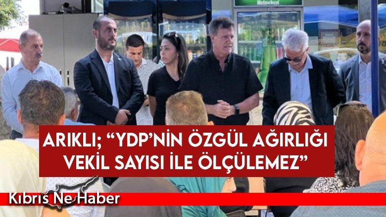 Arıklı; “Kronikleşmiş sorunları çözüp, gerekli reformları yapacağız”