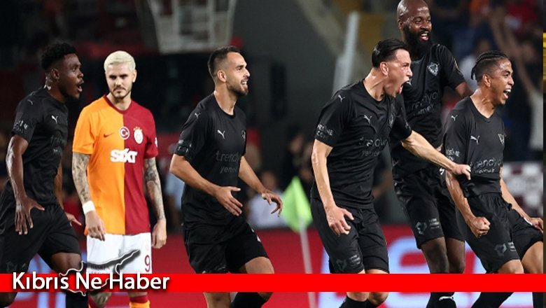 Galatasaray’ın serisini Hatayspor bitirdi