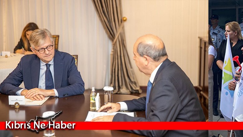 Tatar, BM Genel Sekreteri’nin Barış Operasyonlarından Sorumlu Yardımcısı Lacroix’yı kabul etti
