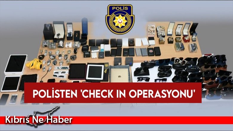 Polisten Check In operasyonu: Ercan’da 4 bagaj toplama görevlisi tutuklandı