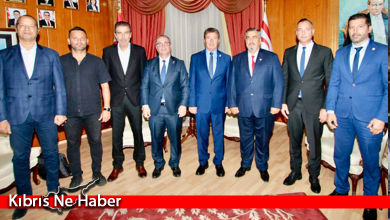 Başbakan Üstel, KKTC Milli Olimpiyat Komitesi’ni kabul etti