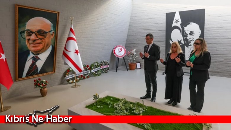 CHP Genel Başkanı Özel, Denktaş ile Küçük’ün Kabirlerini Ziyaret Etti