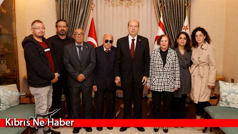 Cumhurbaşkanı Tatar, Kıbrıs Türk Engelliler Federasyonu heyetini kabul etti