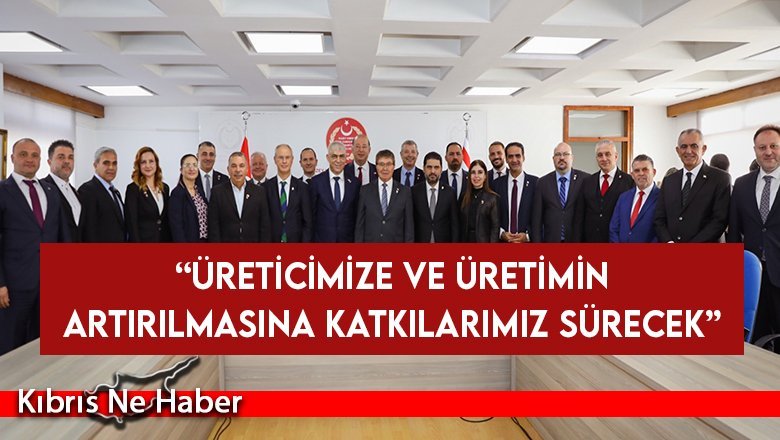 Başbakan Üstel: Üreticimize ve üretimin artırılmasına katkılarımız sürecek