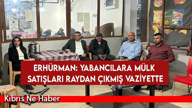 CTP heyeti İskele'de yurttaşla bir araya geldi