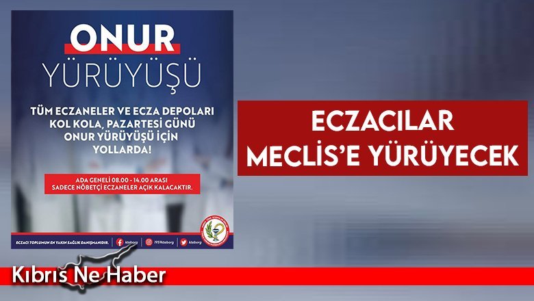 Eczacılar Onur Yürüyüşü Düzenliyor