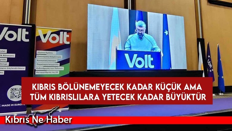 Kanatlı: Kıbrıs Bölünemeyecek Kadar Küçük Ama Tüm Kıbrıslılara Yetecek Kadar Büyüktür