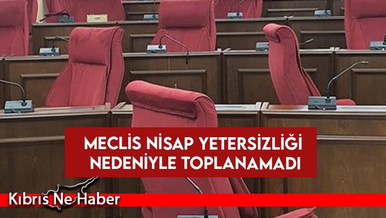 Toplantıya yarım saat ara verildi
